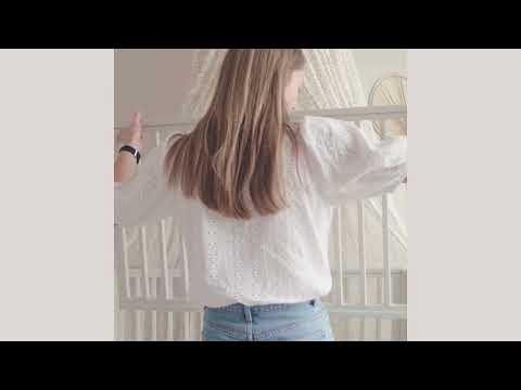 Cam Cam Harlequin babylingsäng, Vit