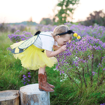Humlebi udklædningstøj med vinger fra Great Pretenders