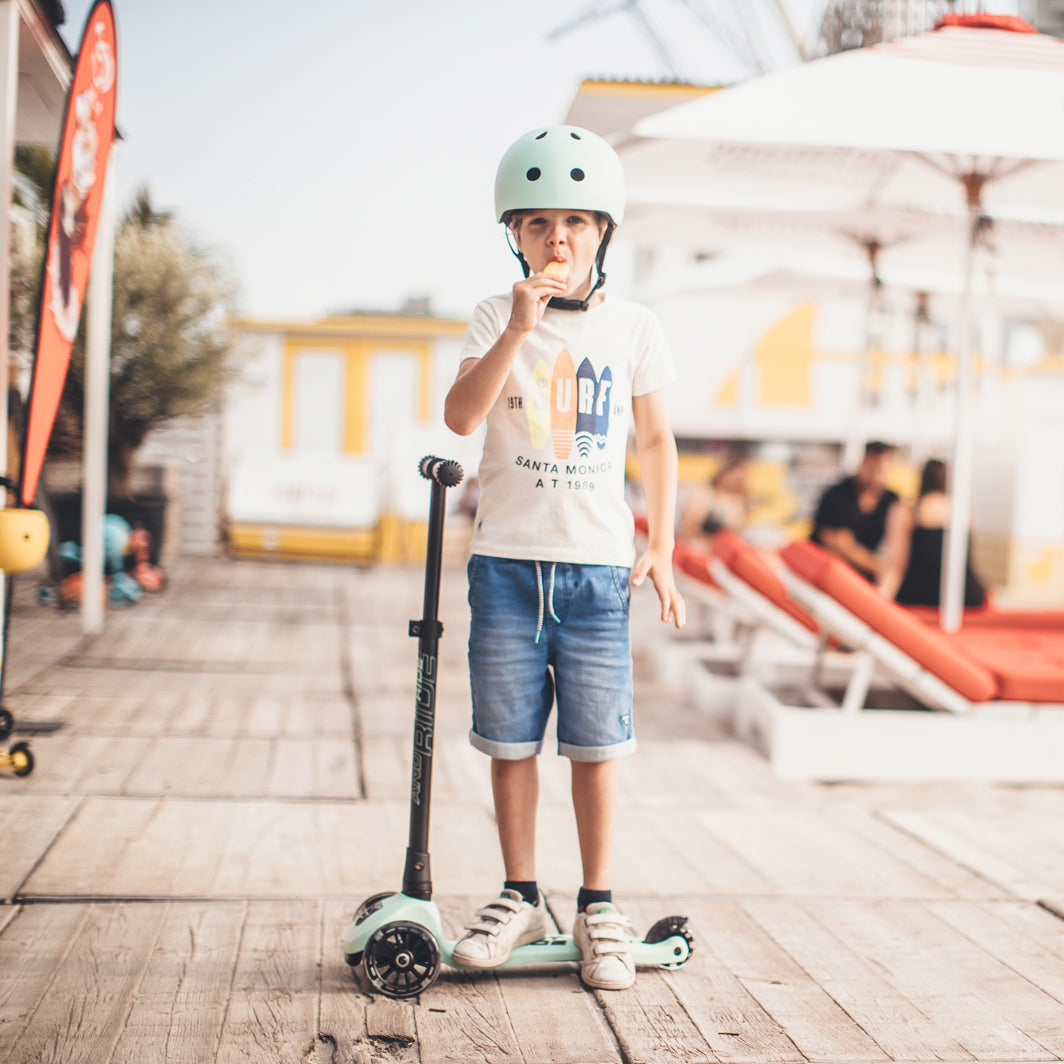 Scoot and Ride Highway Kick 3, sparkcykel - LED Kiwi