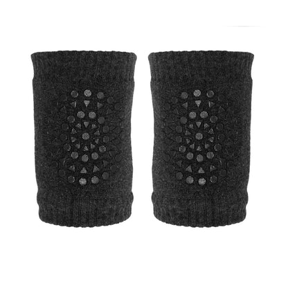 GoBabyGo knæbeskyttere m. gummidutter, dark grey melange