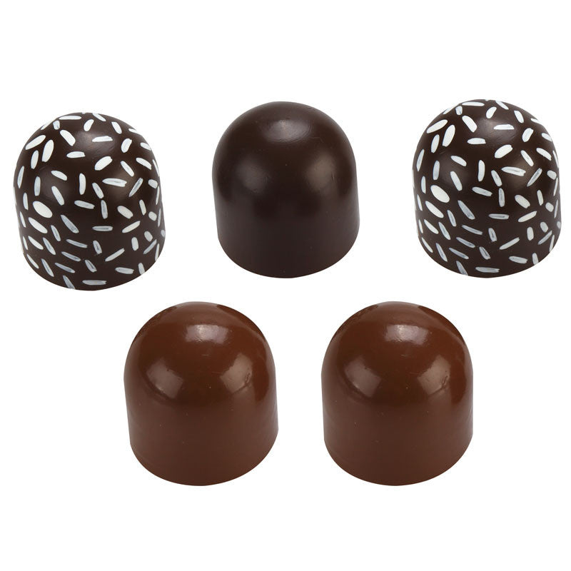 MaMaMeMo leksaksmat i trä, 5 gräddbollar i ask