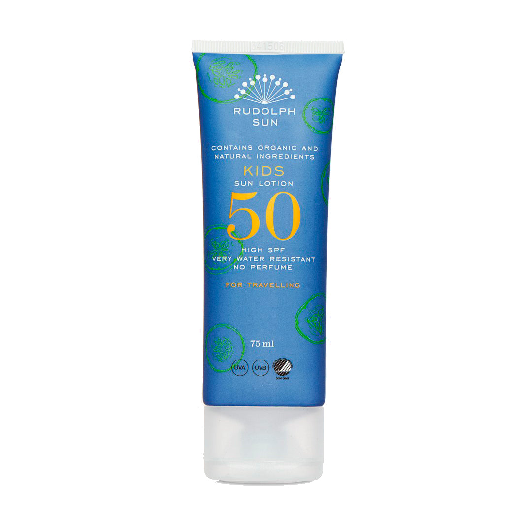 Rudolph Care solkräm Kids 50 SPF, Resestorlek