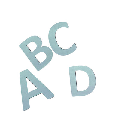 Bokstäver i trä, A - Ö - pastell pojke - produkten utgår