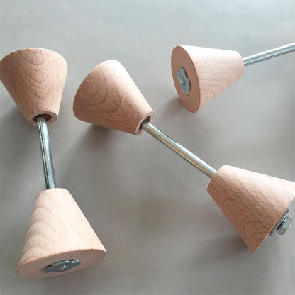 NunuNu tipi, Stabilisatorblock i trä