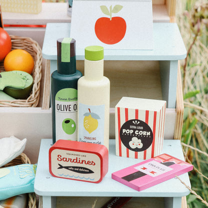 Tender Leaf, Träleksaker - Livsmedelsprodukter