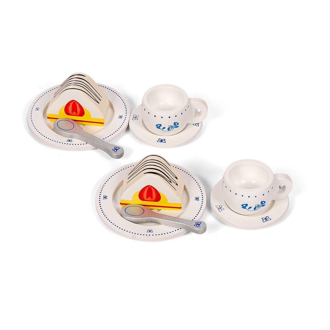 Mamamemo leksaksmat i trä, Eftermiddagsteservis - Royal