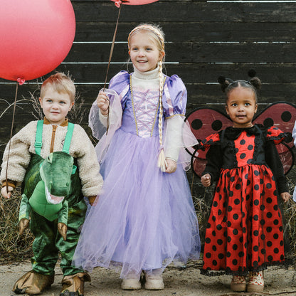 Den goda Fen, Prinsessklänning, Rapunzel - Str. 2-8 år