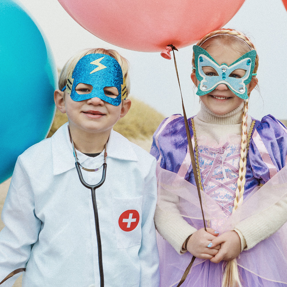 Den goda Fen, Prinsessklänning, Rapunzel - Str. 2-8 år