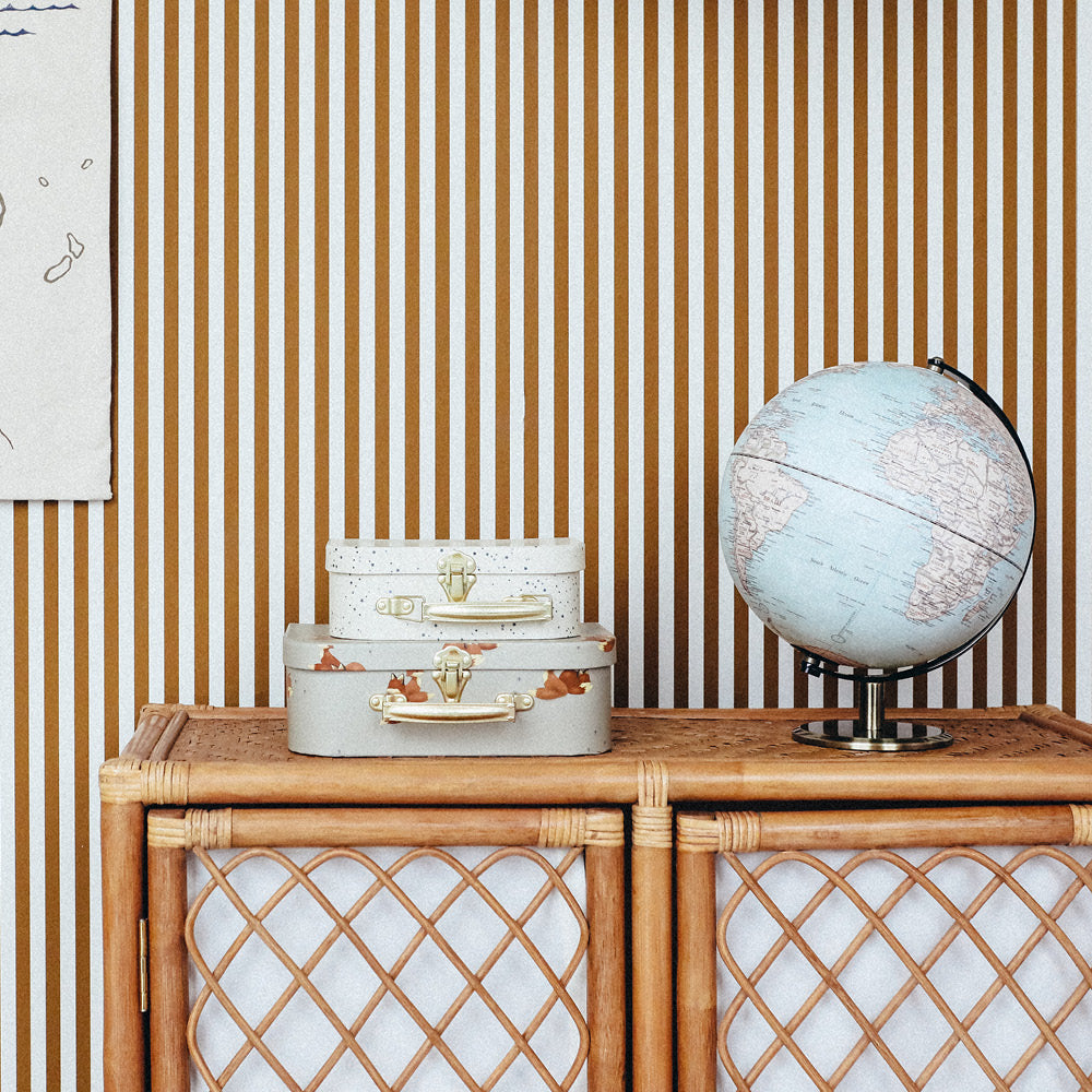 Globuslampa Vintage, Globus med belysning